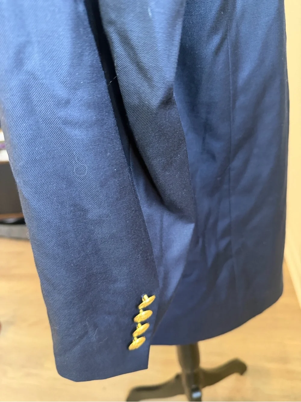 Ralph Lauren Navy Blazer with Gold Buttons